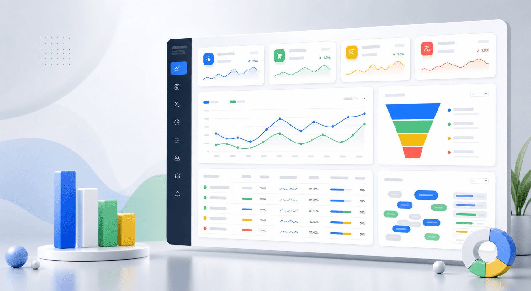 Bảng chỉ số Google Ads dự án Cách tối ưu Google Ads theo chuyển đổi thay vì chỉ theo lượt click